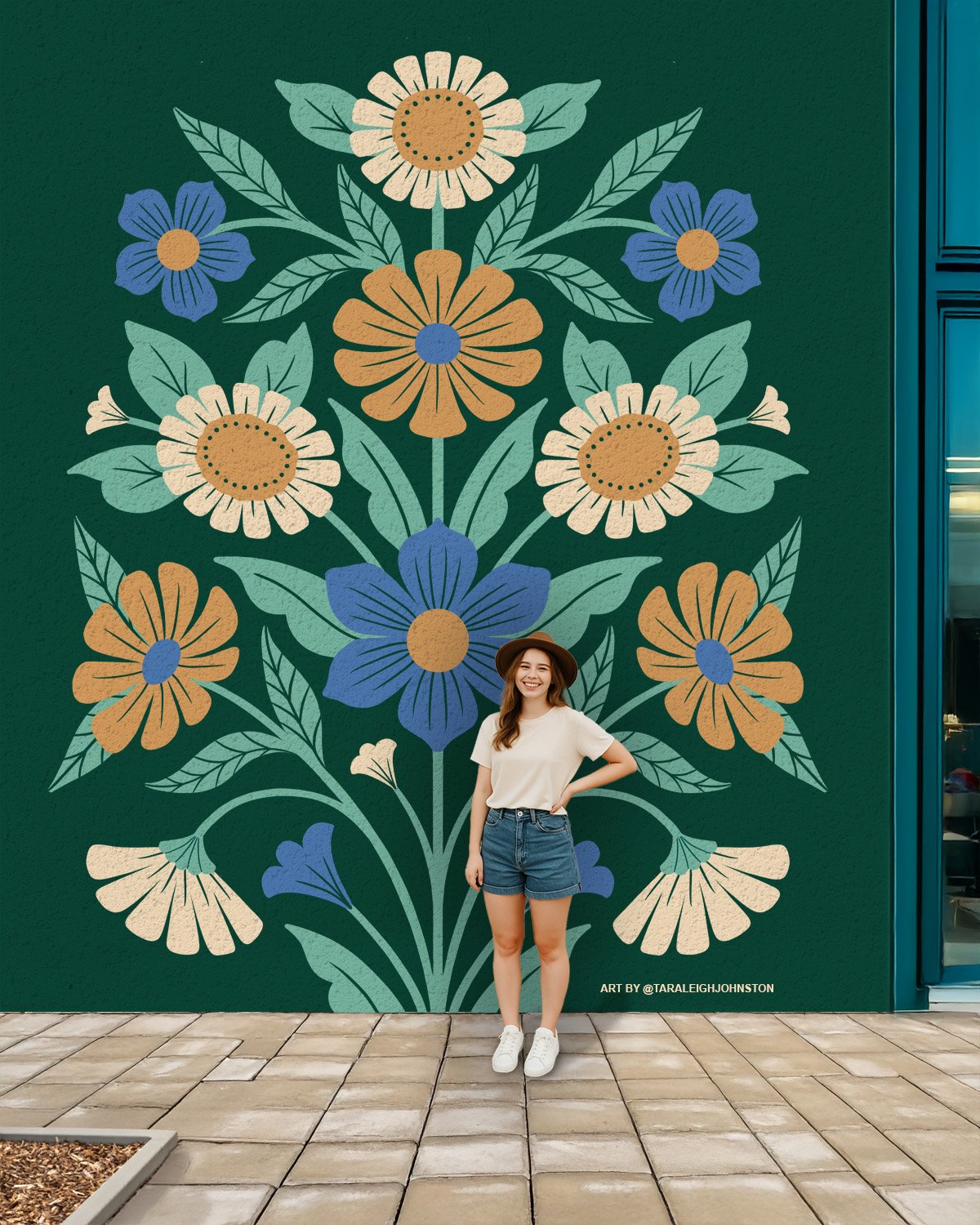 Tara Johnston | Austin-based Mural Artist-Mural Concepts